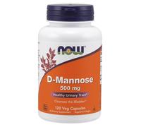 Now Foods D-Mannose, 500mg - 240 vcaps - Cleanses the Bladder