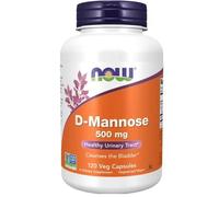NOW Foods D-Mannose, 500mg - 120 vcaps