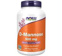 NOW Foods D-Mannose, 500mg - 240 vcaps