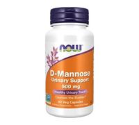 NOW Foods D-Mannose 500mg Capsules 60 Capsules