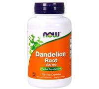 NOW Foods Dandelion Root 500mg 100 Veg Capsules, Digestion, Constipation