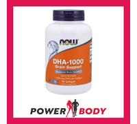 NOW Foods DHA-1000 Brain Support - 90 Softgels: 1000mg DHA for Cognitive Health
