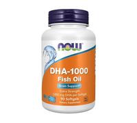 Now Foods DHA-1000 Fish Oil Supplement Brain Support 1000mg DHA 90 Softgels