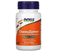 Now Foods ChewyZymes Chewables - Natural Berry Flavor, 90