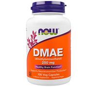 Now Foods DMAE, 100 Vcaps 250 mg (Pack of 6)