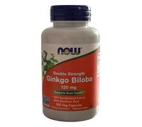 NOW Foods Ginkgo Biloba Double Strength 120mg Capsules 100