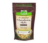 Now Foods, Real Food, Macadamia Nuts, Dry Roasted, Salted, 9 oz (255 g)