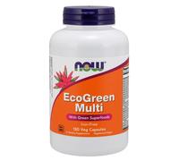 NOW Foods EcoGreen Multi Iron Free Capsules 180 Capsules