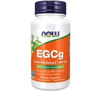 NOW Foods EGCg Green Tea Extract 400mg 90 Vegetarian Capsules, Cellular Health