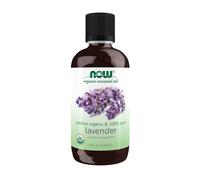 NOW Foods Essential Oils Organic Lavender Oil Soothing Aromatherapy Scent Steam Distilled 100% Pure Vegan Child Resistant Cap 4-Ounce