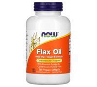 NOW Foods, Flax Oil, 1,000 mg, 120 Veggie Softgels