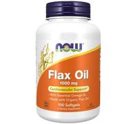 NOW Foods Flax Oil 1000mg 100 Softgels