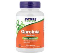 NOW Foods Garcinia Weight Management 1000mg Daily Wellness Support Tablets - 120 Tablets