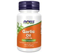 NOW Foods Garlic Oil 1,500 mg 100 Softgels, Inflammation, Blood Pressure Support