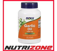 Now Foods Garlic Oil 1500mg - 250 softgels