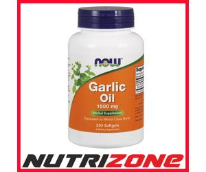 Now Foods Garlic Oil 1500mg - 250 softgels