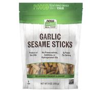 NOW Foods, Garlic Sesame Sticks, 9 oz (255 g)