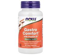 NOW Foods Gastro Comfort PepZin GI Digestive Comfort Capsules - 60 Vegan Capsules