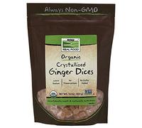 NOW Foods Ginger Dices, Sugar, 1-Pound by Now Foods