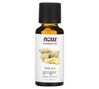 NOW Foods Ginger Essential Daily Wellness Support Oil Aromatherapy - 30ml