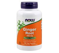 NOW Foods Ginger Root - Digestive Comfort, Cardiovascular Support