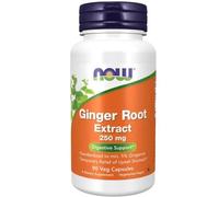NOW Foods Ginger Root Extract, 250mg - 90 vcaps