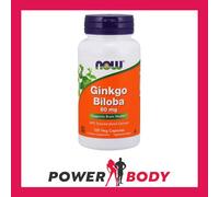 NOW Foods Ginkgo Biloba 60mg Capsules 120 Capsules