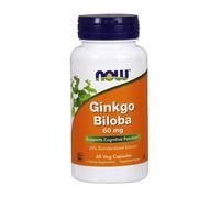 NOW Foods Ginkgo Biloba, 60mg , 60 vcaps