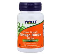 NOW Foods Ginkgo Biloba Double Strength 120mg 50 Capsules
