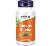 Now Foods Ginko Biloba 60mg 60 VCaps