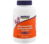 Now Foods, Glucosamine & Chondroitin with MSM, 180 Capsules