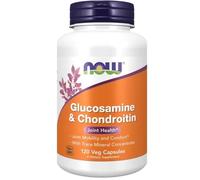 NOW Foods Glucosamine & Chondroitin with Trace Mineral Concentrate, 120 caps