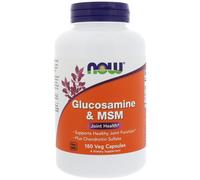 Now Foods, Glucosamine & MSM, 180 Veg Capsules