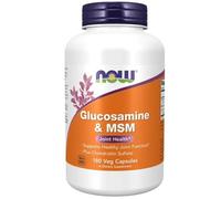 NOW Foods Glucosamine & MSM Capsules 180 Capsules