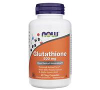 NOW Foods Glutathione with Milk Thistle Extract & Alpha Lipoic Acid, 500mg, 60 vcaps