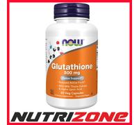 Now Foods Glutathione with Milk Thistle & Alpha Lipoic Acid 500mg - 60 vcaps