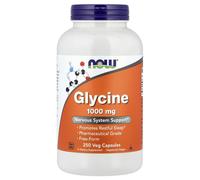NOW Foods, Glycine, 1,000 mg, 250 Veg Capsules