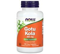 Now Foods - Gotu Kola 450mg | Natural Cognitive & Circulatory Support - 100 Vcaps