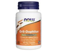 Now Foods Gr8-Dophilus Enteric Coated Probiotic 8 Strains 4 Billion CFU 60 Vcaps