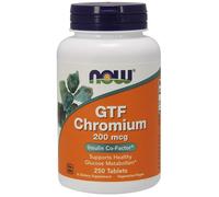 NOW Foods GTF Chromium 200mcg 250 Tablets