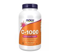 Now Foods High Strength Vitamin C-1000 Rosehip 1000mg 250 V Caps Immune System