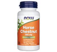 NOW Foods Horse Chestnut 300mg Capsules 90 Capsules