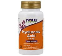 NOW Foods Hyaluronic Acid With MSM 50mg Capsules 60 Capsules
