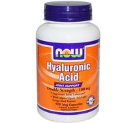 Now Foods Hyaluronic Acid With Msm Double Strength 100mg - 120 Vcaps