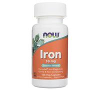 NOW Foods Iron, 18mg - 120 vcaps