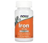 NOW Foods Iron, 18mg - 120 vcaps