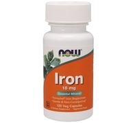 NOW Foods Iron, 18mg - 120 vcaps