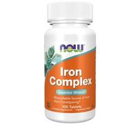NOW Foods Iron Complex - 100 tablets