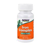 NOW Foods Iron Complex - 100 tablets