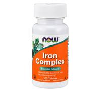 Now Foods Iron Complex - 100 Tablets - Essential Mineral